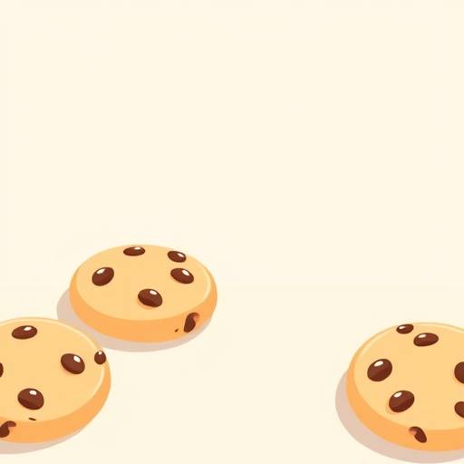 Een cookie banner illustratie, die de gebruiker informeert over het gebruik van cookies